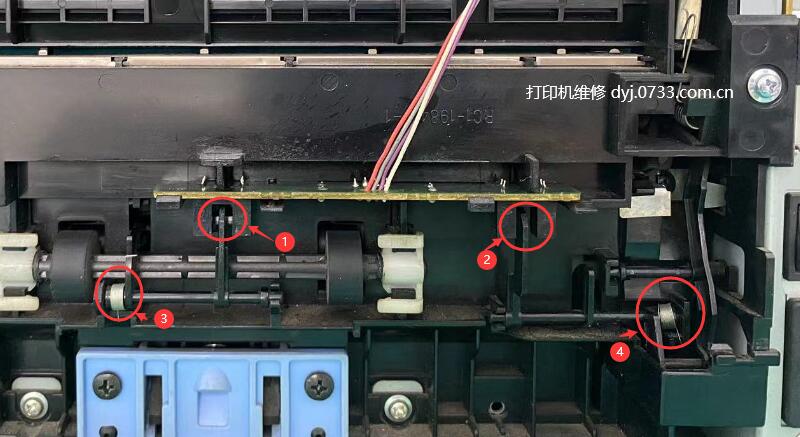 惠普M1005進(jìn)紙傳感器